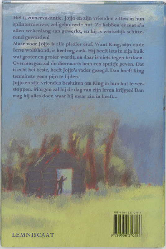 Achterkant van King