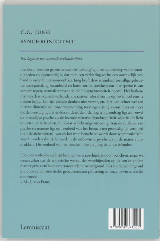 Achterkant van Synchroniciteit