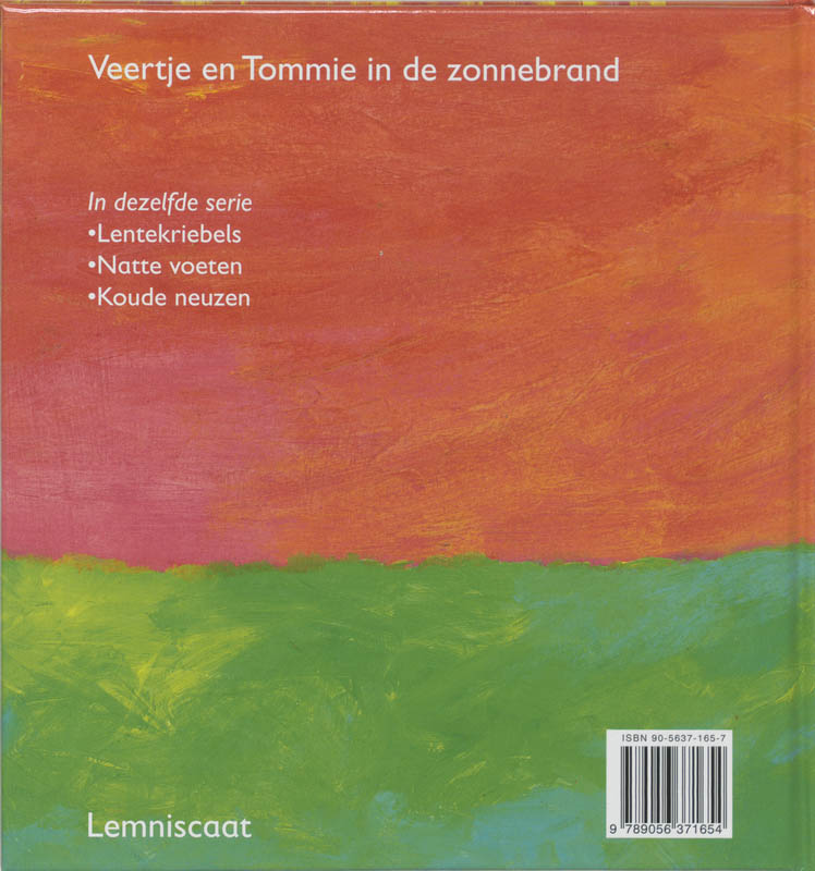 Achterkant van Zonnebrand