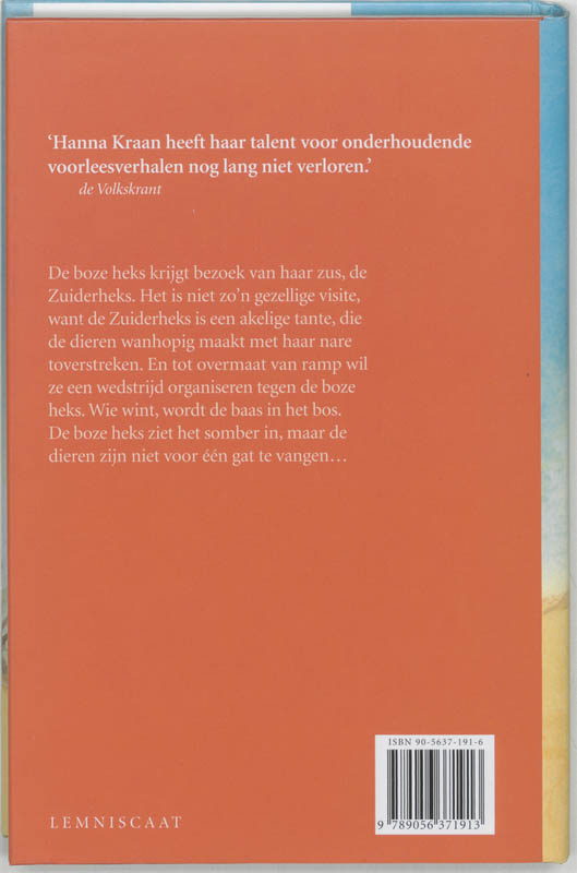Achterkant van De boze heks moet winnen