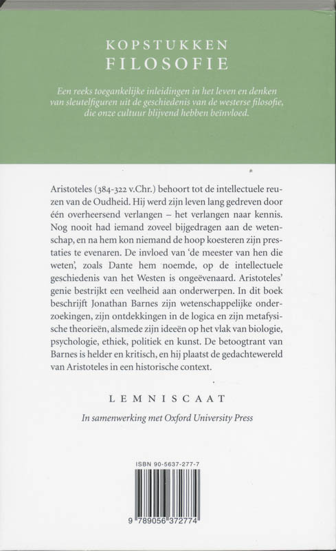 Achterkant van Aristoteles