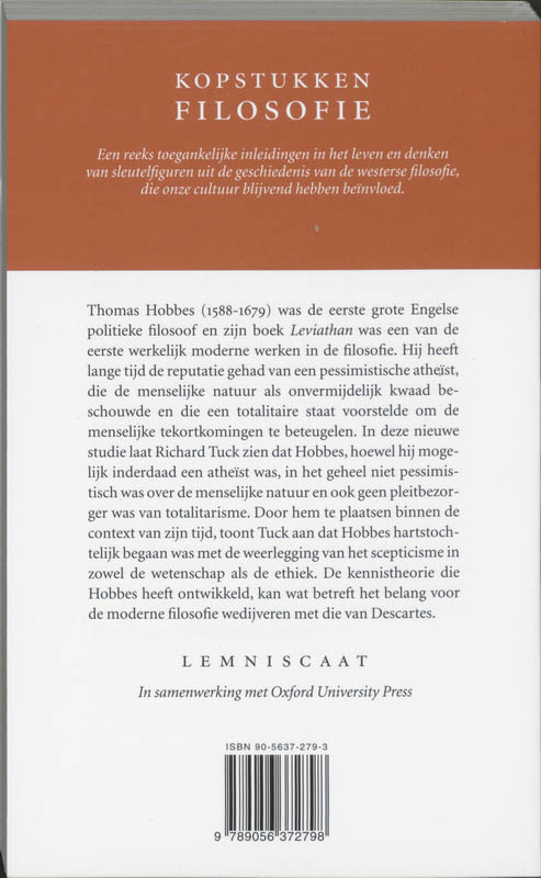 Achterkant van Hobbes