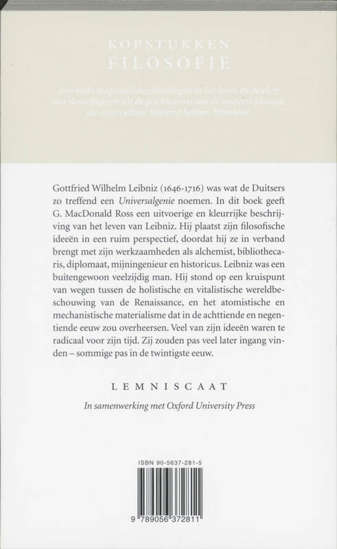 Achterkant van Leibniz