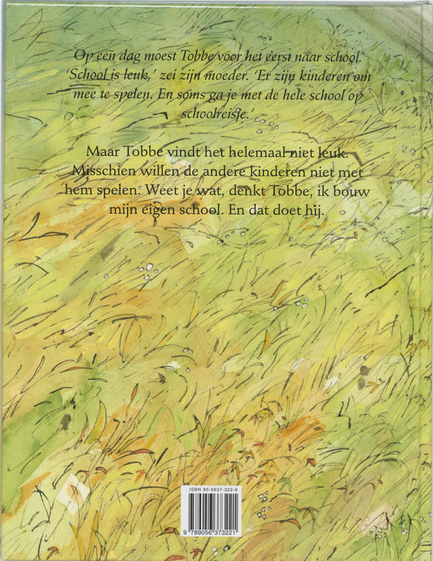 Achterkant van Het schoolreisje