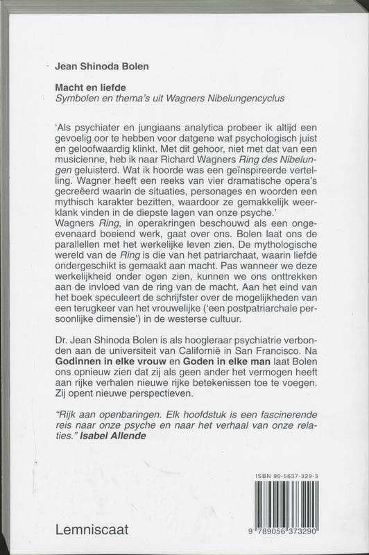 Achterkant van Macht en liefde