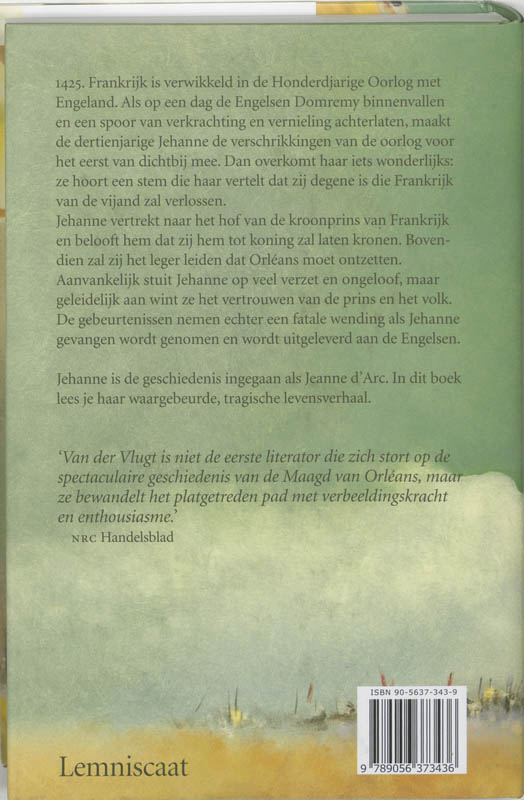 Achterkant van Jehanne