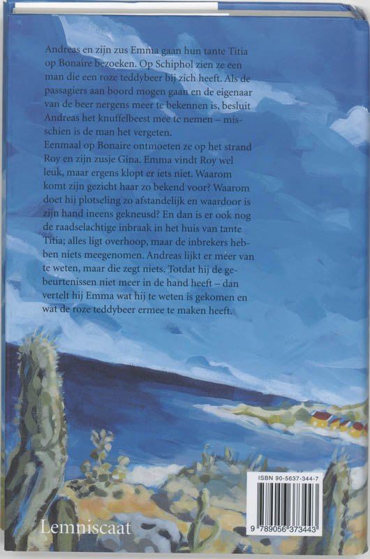 Achterkant van Eiland in de wind