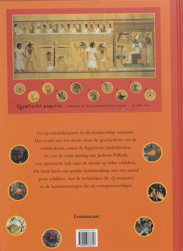 Achterkant van Kunst in de kijker