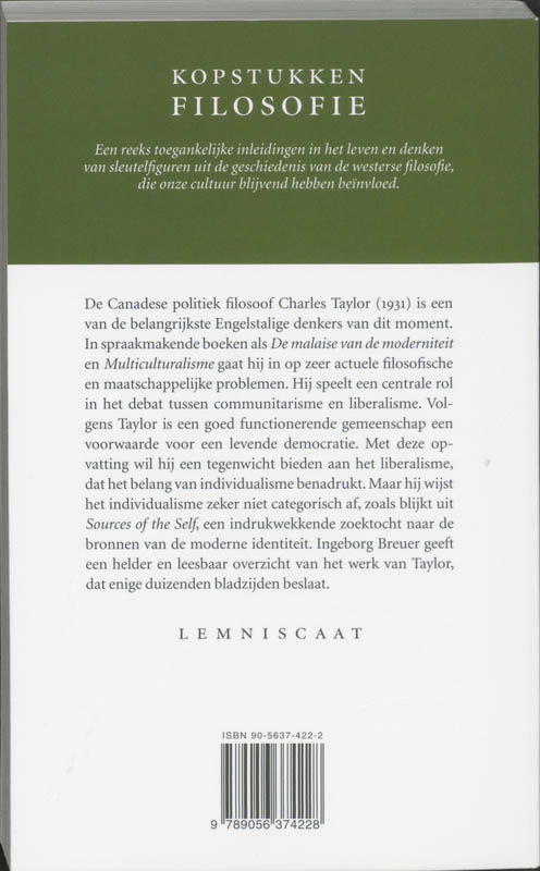 Achterkant van Taylor