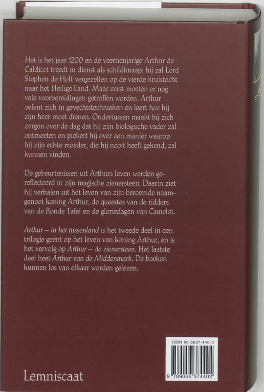 Achterkant van In het tussenland