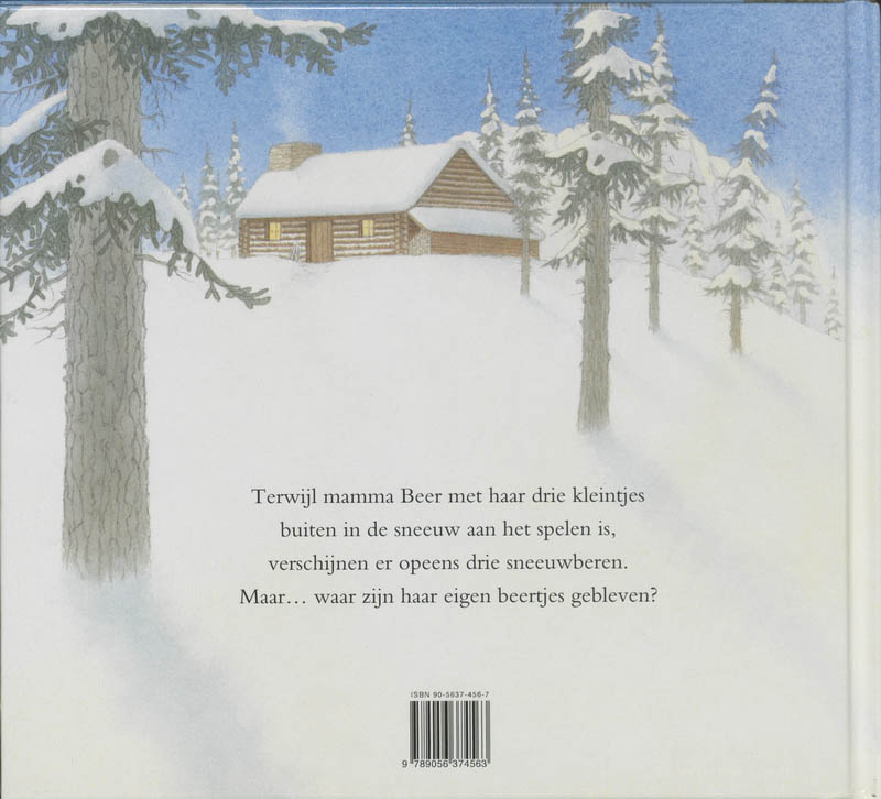 Achterkant van Sneeuwberen