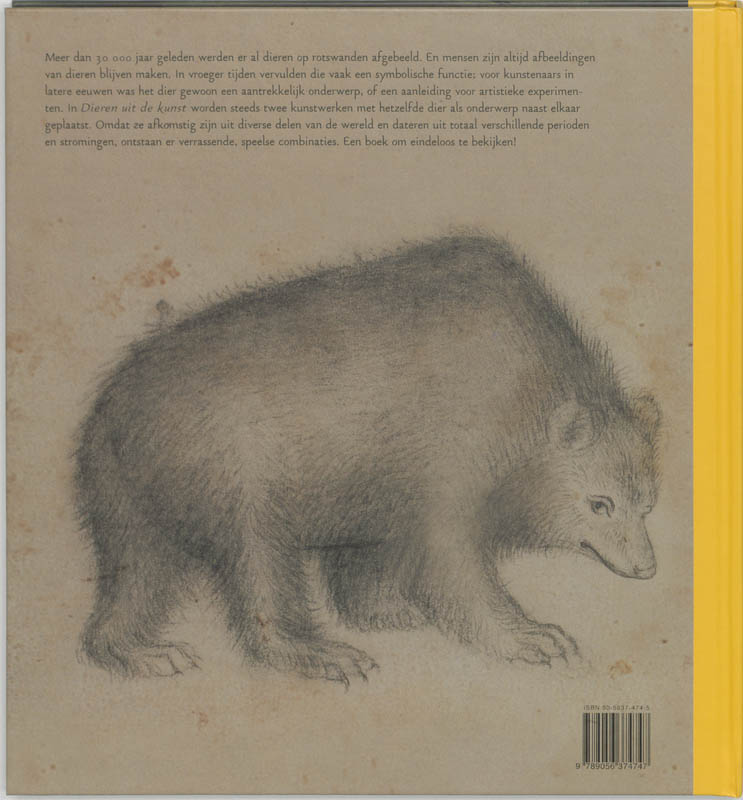 Achterkant van Dieren uit de kunst
