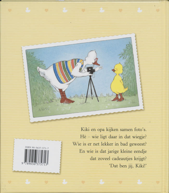 Achterkant van Dat ben jij, Kiki!