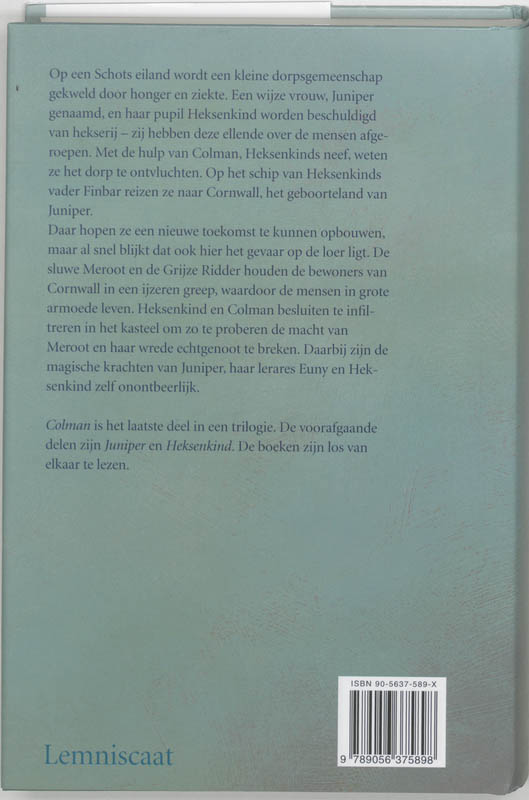 Achterkant van Colman