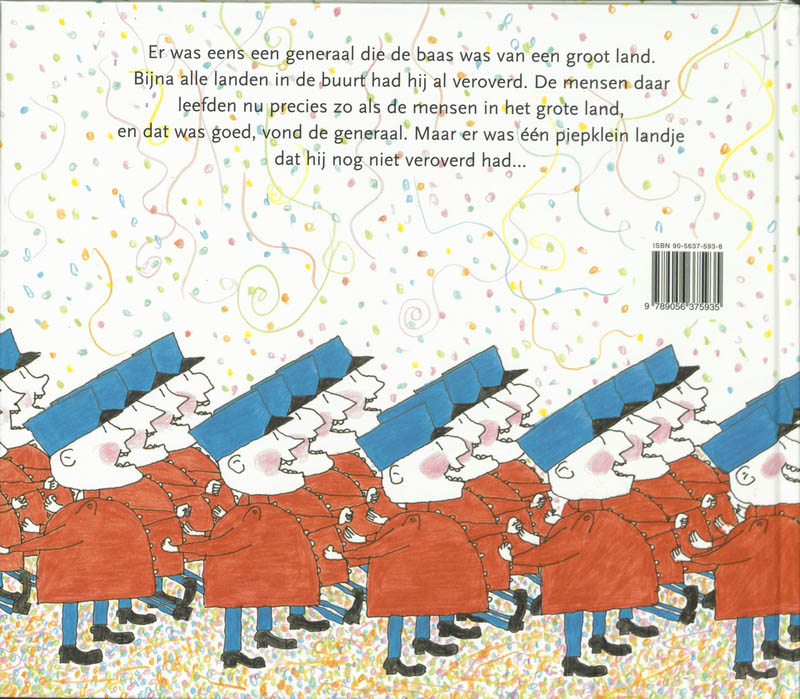 Achterkant van De generaal