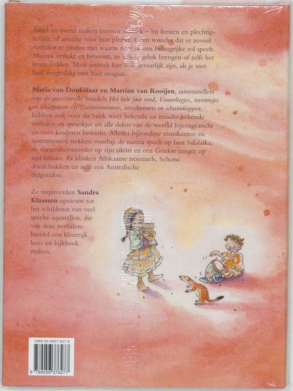 Achterkant van De zingende trommel