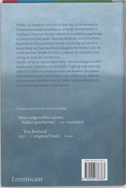 Achterkant van Blauw
