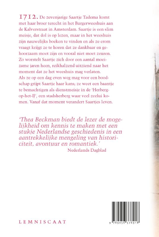 Achterkant van Saartje Tadema