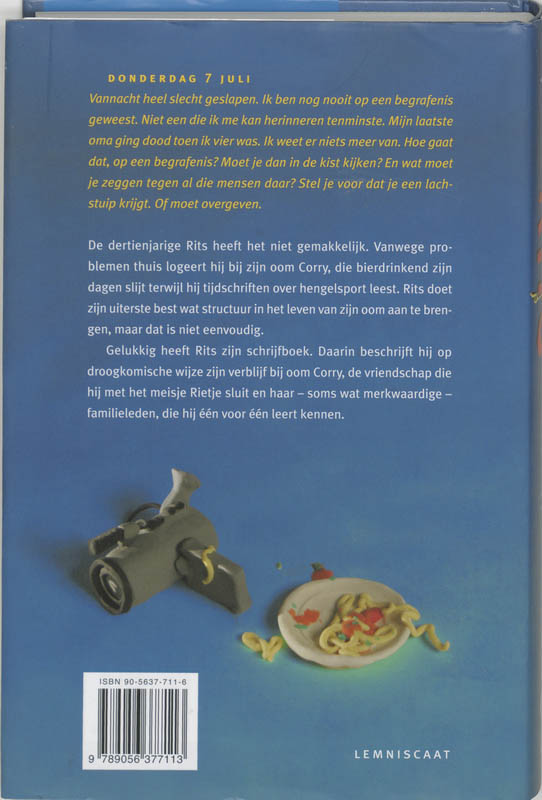 Achterkant van Rits