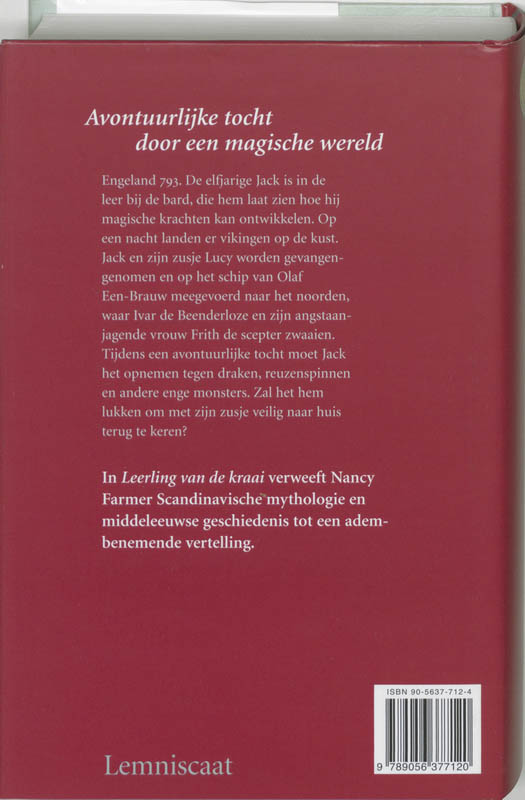 Achterkant van Leerling van de kraai