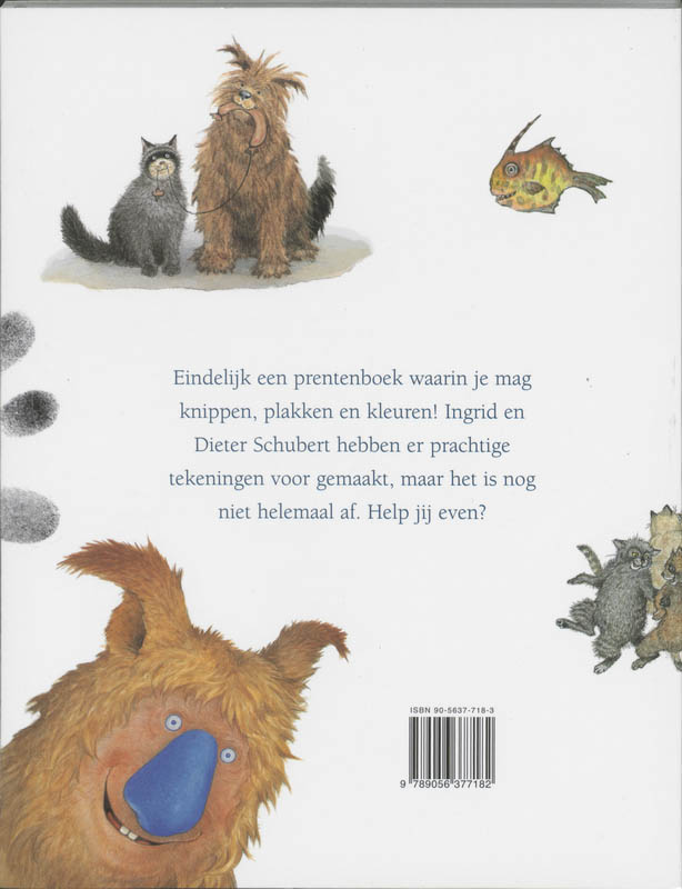 Achterkant van Doeboek