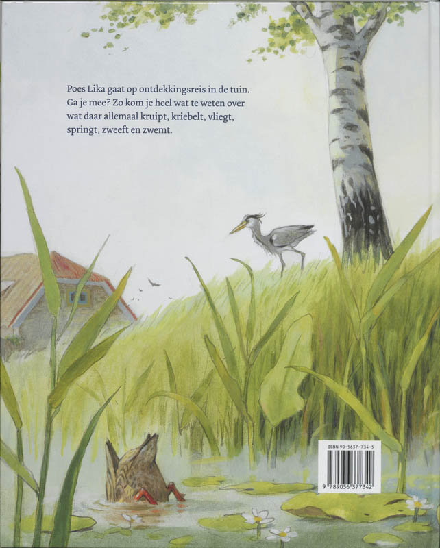 Achterkant van Kriebelpoten