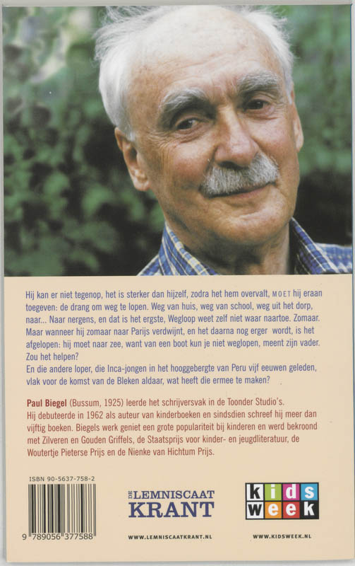 Achterkant van Wegloop
