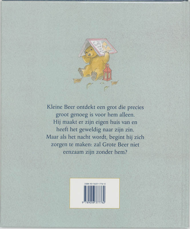 Achterkant van Waar ben je, Kleine Beer?