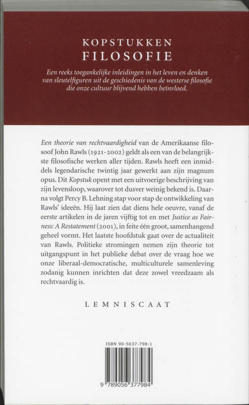 Achterkant van Rawls