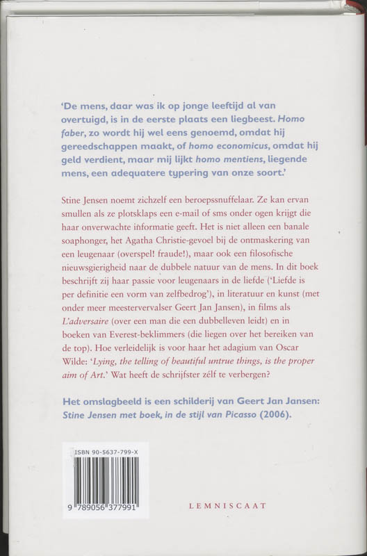 Achterkant van Leugenaars