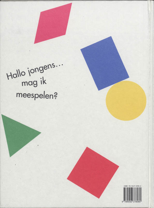 Achterkant van Kloddertje
