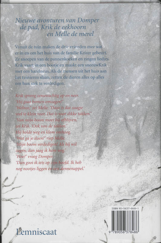 Achterkant van Domper, Krik en Melle