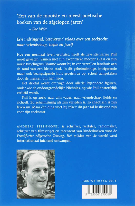 Achterkant van Het midden van de wereld