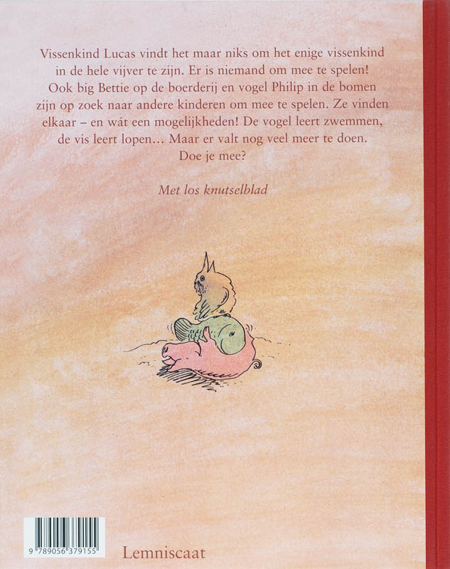 Achterkant van Als je maar vrienden hebt