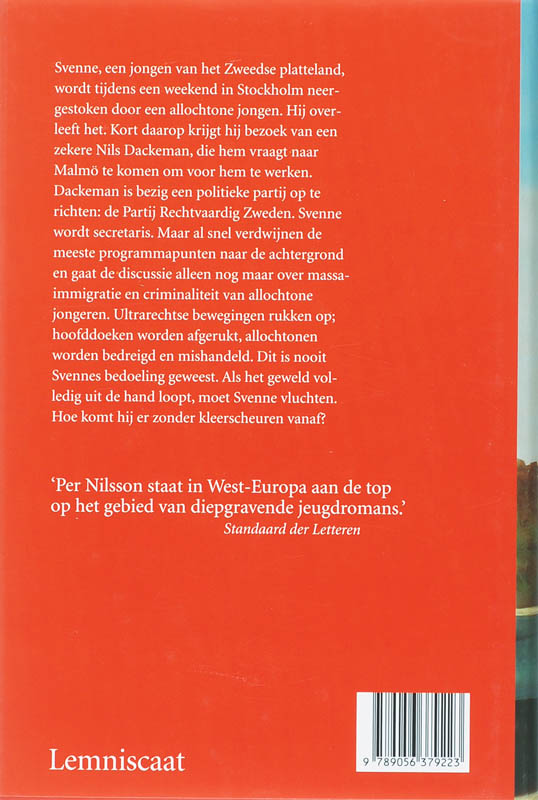 Achterkant van Ik ben geen racist