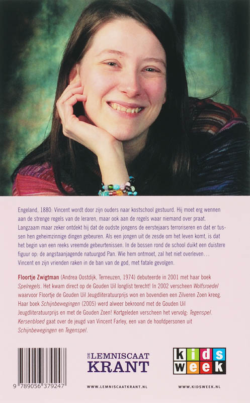 Achterkant van Kersenbloed