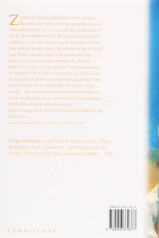 Achterkant van Vrijgevochten
