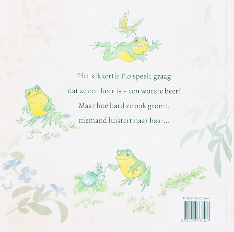Achterkant van Flo