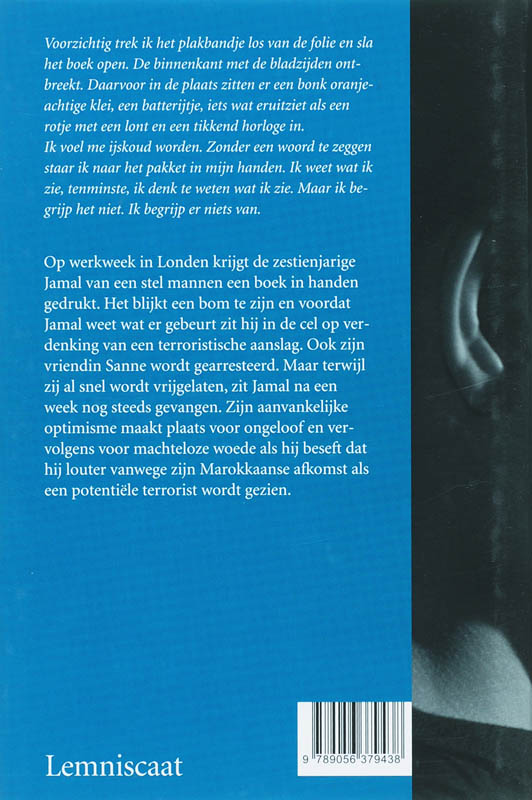 Achterkant van Groeten uit Londen