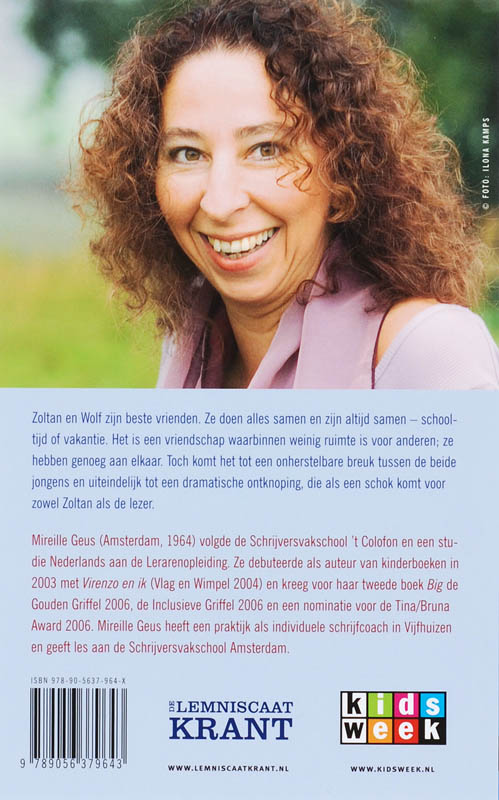 Achterkant van Naar Wolf