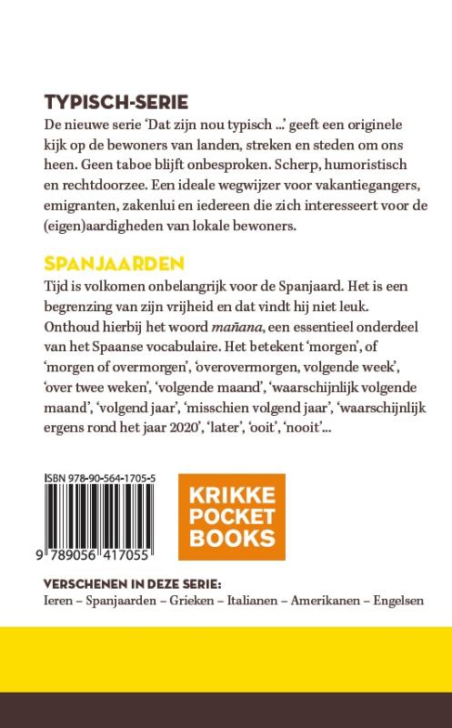 Achterkant van Spanjaarden