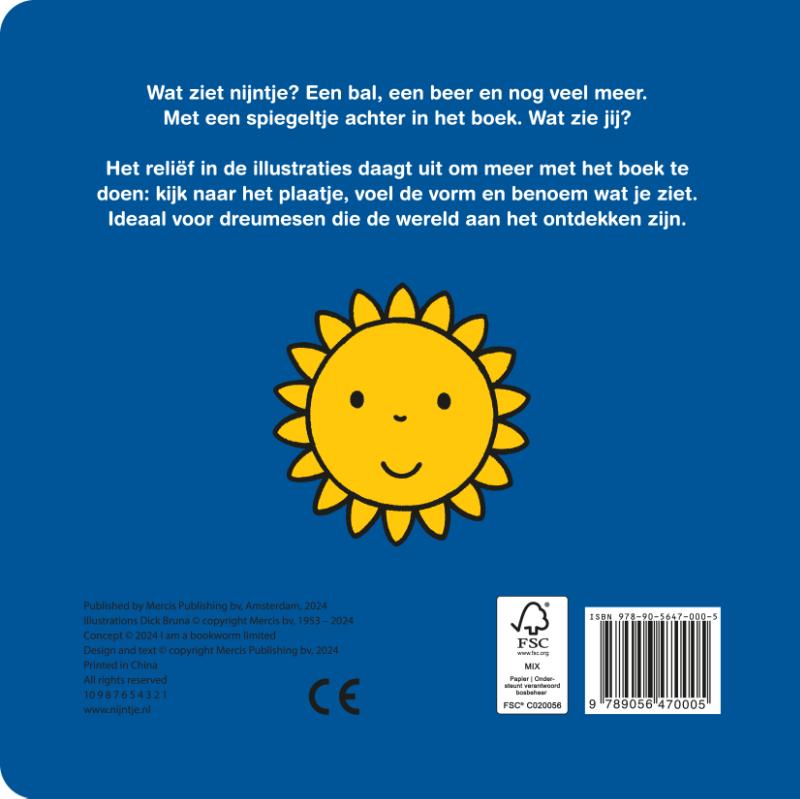 Achterkant van wat ziet nijntje?