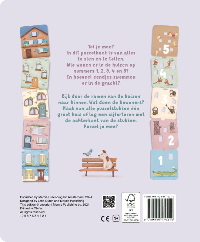 Achterkant van Mijn puzzelboek - Tel je mee?