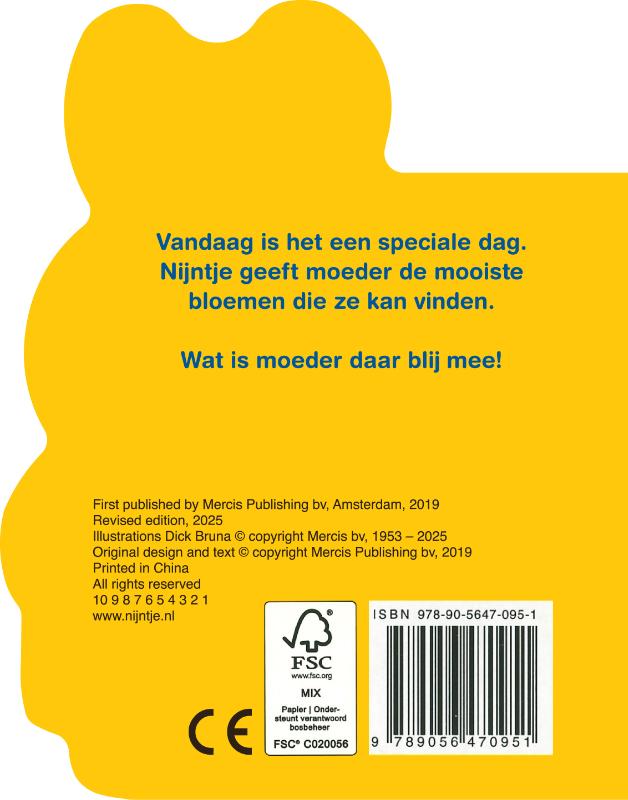 Achterkant van nijntje en moeder