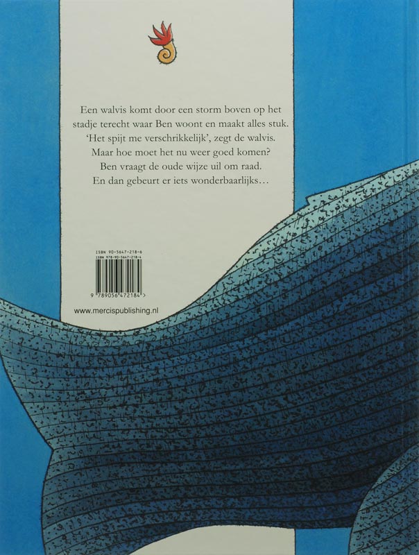 Achterkant van Walvis