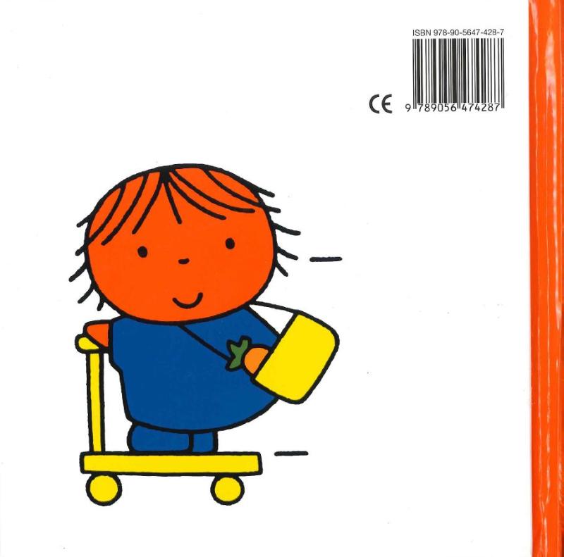 Achterkant van Op de step