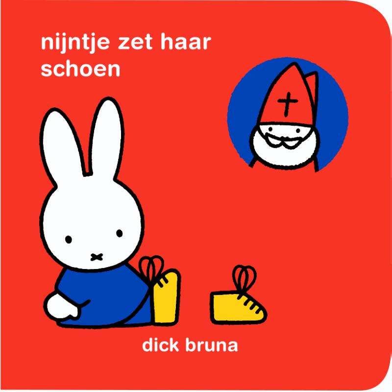 Achterkant van Display nijntje zet haar schoen (10 boekjes)