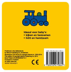 Achterkant van foamboekje spelen