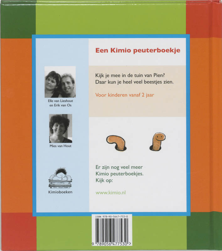 Achterkant van Dag Beestjes