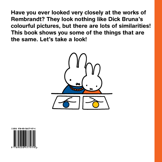 Achterkant van miffy x rembrandt